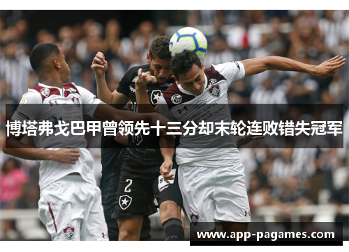 博塔弗戈巴甲曾领先十三分却末轮连败错失冠军
